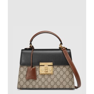 [GUCCI-구찌]패드락 GG 수프림 탑핸들백 453188
