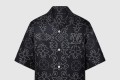 [LOUIS VUITTON-루이비통]프린티드 쇼트 슬리브드 실크 셔츠 1AFWSA