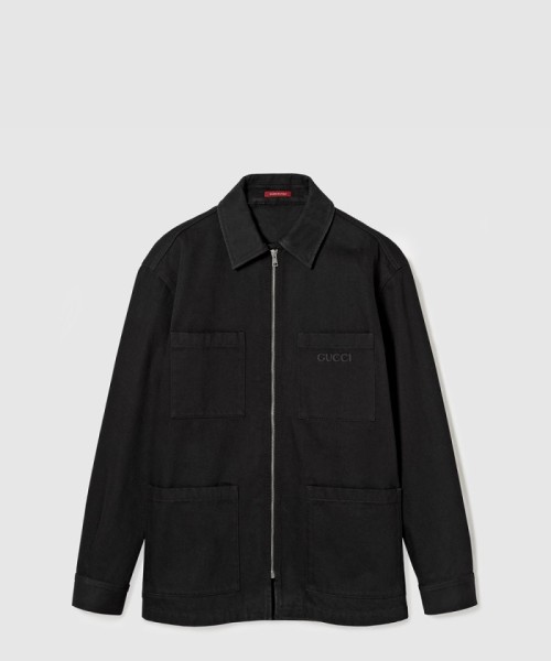 [GUCCI-구찌]데님 지퍼 셔츠 804171
