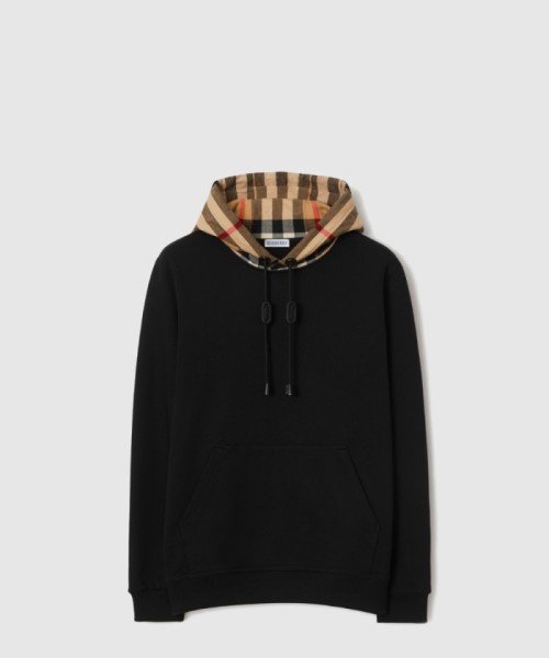 [BURBERRY-버버리]체크 후드 코튼 후디 80581171