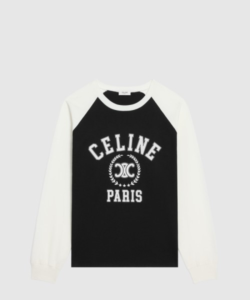 [CELINE-셀린느]루즈 티셔츠 코튼 저지 RX09Y0