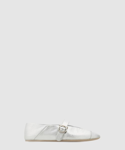 [FERRAGAMO-페레가모]간치니 발레 플랫 01J947