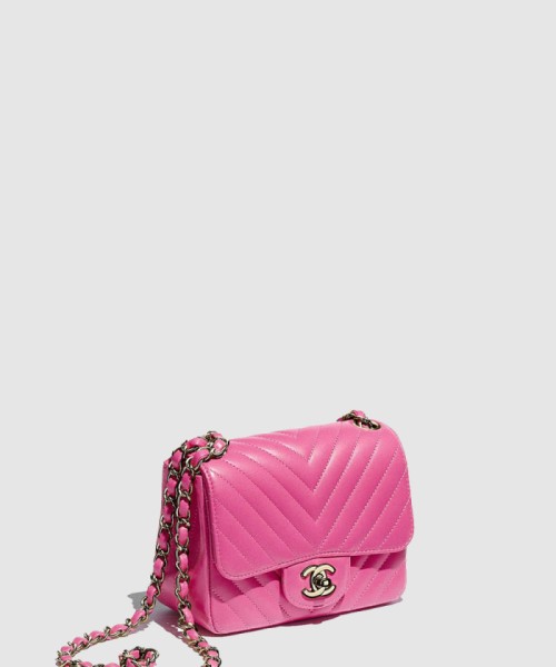 [CHANEL-샤넬]쉐브론 클래식 램스킨 쁘띠삭 인기색상 A35200