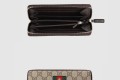 [GUCCI-구찌]GG 수프림 웹 지퍼월렛 ‎408831