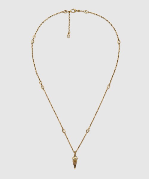 [GUCCI-구찌]GG 아이스크림 목걸이 661182