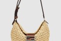 [FENDI-펜디]우븐 스트로 크루아상백 8BR790