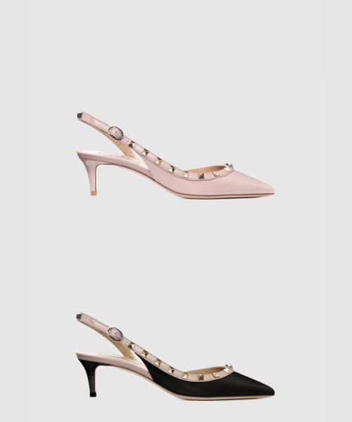 [VALENTINO-발렌티노]락스터드 페이던트 슬링백