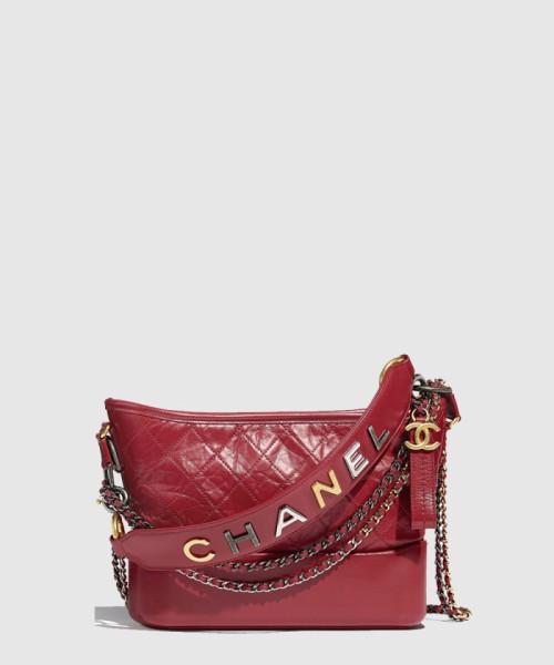 [CHANEL-샤넬]가브리엘 호보백 이니셜 스트랩 미듐 AS1583