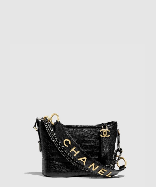 [CHANEL-샤넬]가브리엘 호보백 크로커 스몰 AS0865