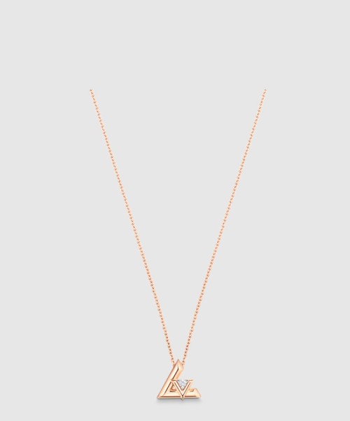 [LOUIS VUITTON-루이비통]LV 볼트 스몰 목걸이 Q93813