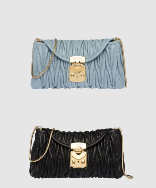 [MIUMIU-미우미우]마테라쎄 숄더백 5BH196