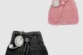 [MIUMIU-미우미우]크리스탈 버킷백 5BE050