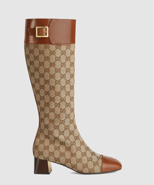 [GUCCI-구찌]GG 니하이 부츠 678278