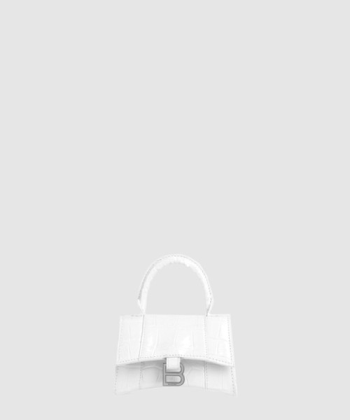 [BALENCIAGA-발렌시아가]아워글래스 미니 탑핸들백 637372