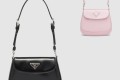 [PRADA-프라다]클레오 브러시드 숄더백 미니 1BH188