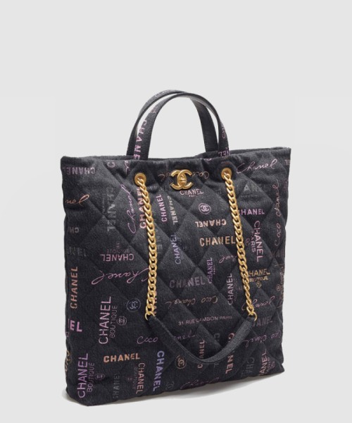 [CHANEL-샤넬]맥시 쇼핑백 AS3128