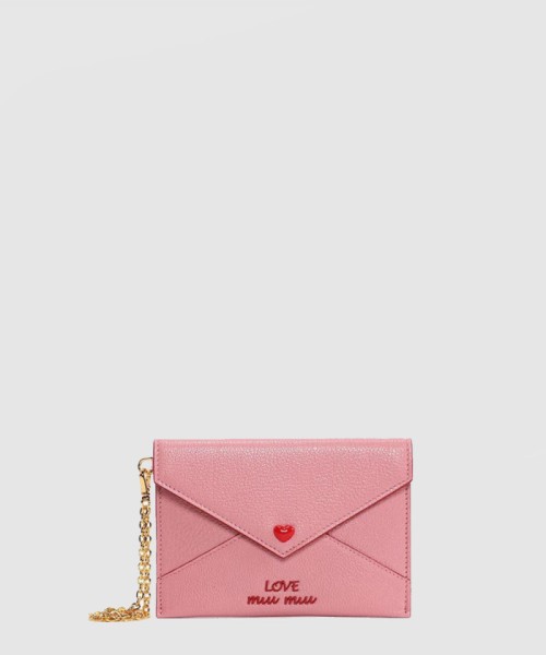[MIUMIU-미우미우]마드라스 러브 클러치 5MF001