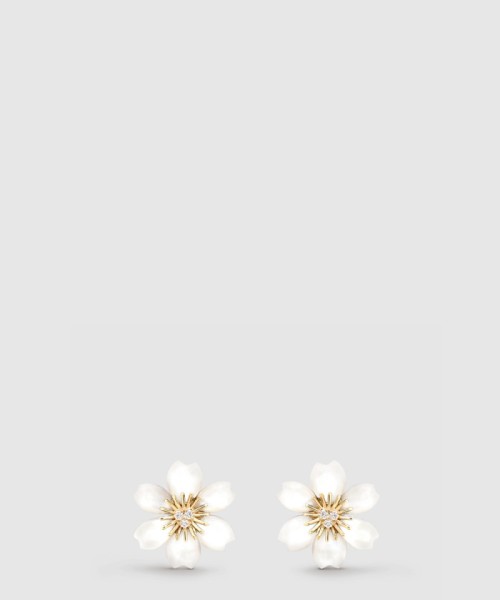 [VAN CLEEF-반클리프]로즈 드 노엘 귀걸이 7RV00