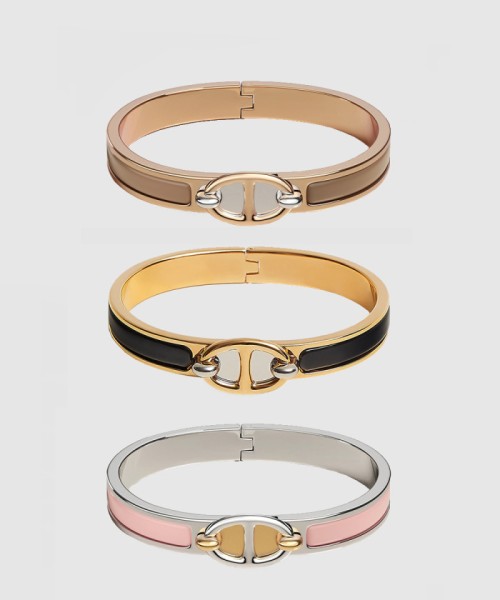 [HERMES-에르메스]미니 클릭 샹달 파랑돌 팔찌