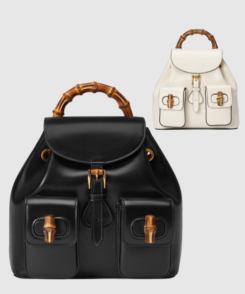 [GUCCI-구찌]뱀부 백팩 ‎702101