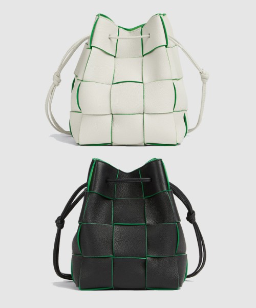 [BOTTEGA-보테가베네타]카세트 버킷백 스몰 680218