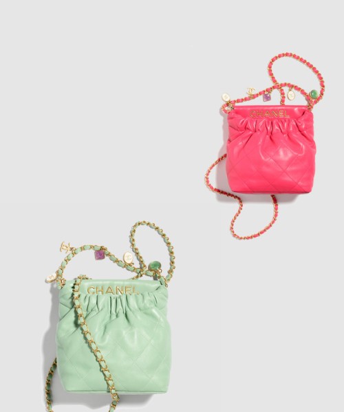 [CHANEL-샤넬]스몰 버킷백 AS3793