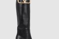 [VALENTINO-발렌티노]슈퍼비 레더 롱 부츠