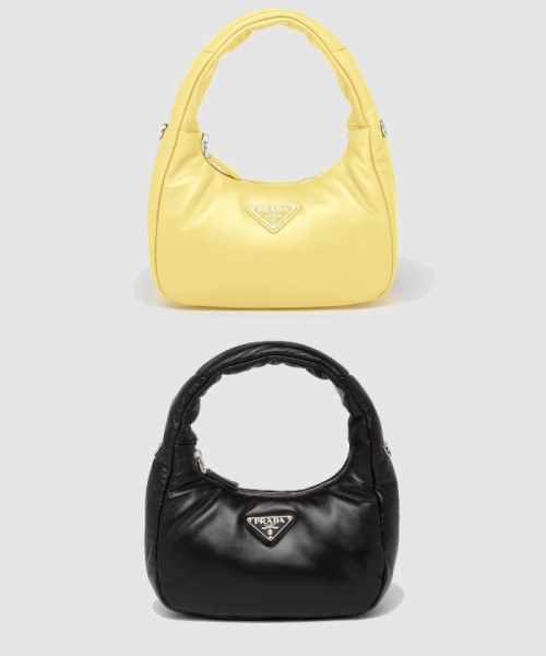 [PRADA-프라다]소프트 패딩 나파 미니백 1BA384