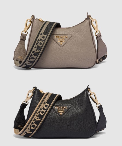 [PRADA-프라다]레더 숄더백 1BH193