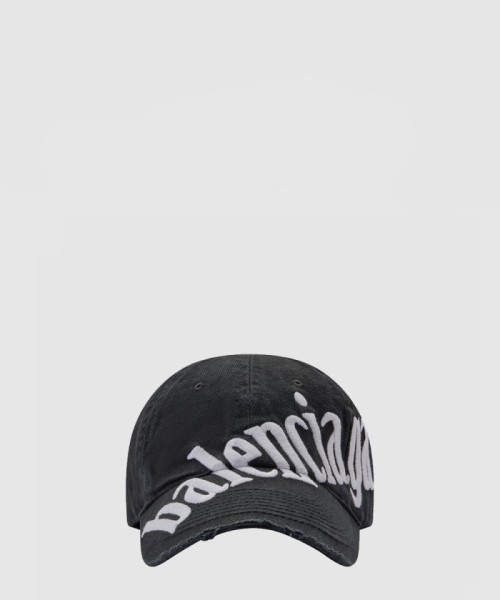 [BALENCIAGA-발렌시아가]사선 로고 베이스볼 캡 680738