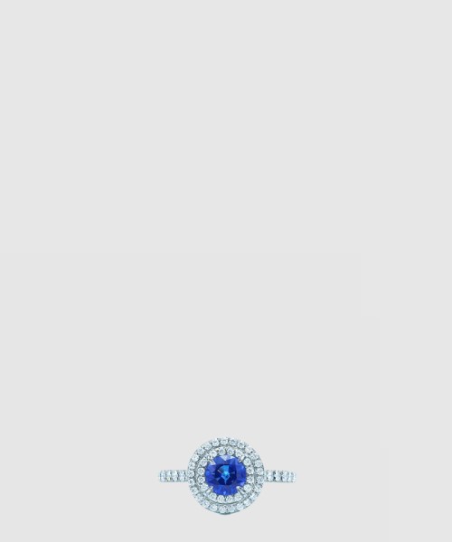 [TIFFANY-티파니]사파이어 다이아몬드 반지