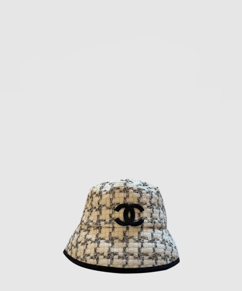 [CHANEL-샤넬]CC 로고 버킷햇 AA8202