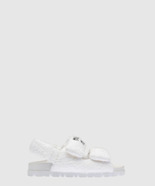 [MIUMIU-미우미우]테리 클로스 샌들 F0009