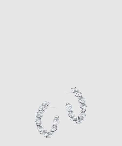 [TIFFANY-티파니]인사이드 아웃 후프 귀걸이