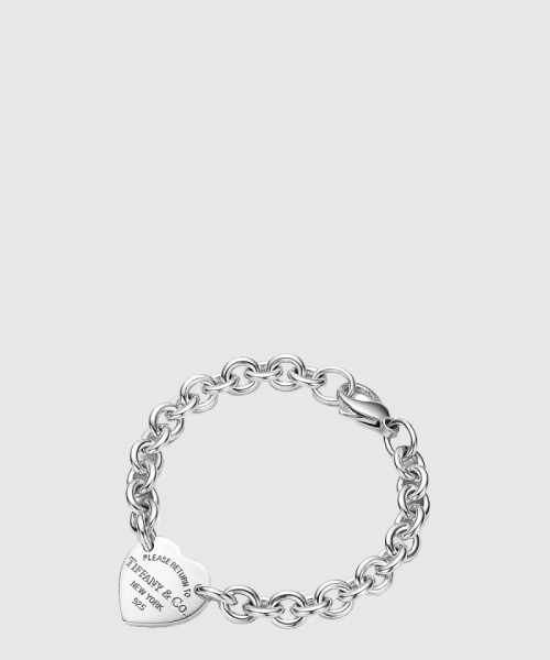 [TIFFANY-티파니]하트 태그 팔찌