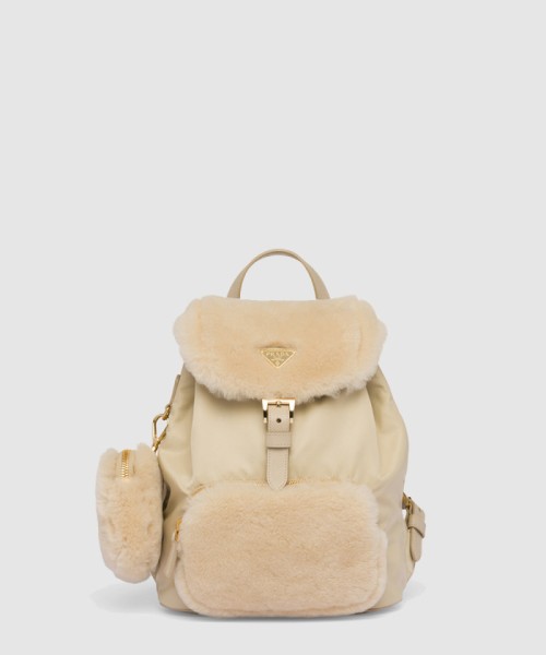 [PRADA-프라다]리나일론 시어링 백팩 1BZ074