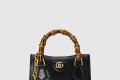 [GUCCI-구찌]리자드 다이애나 미니 토트백 675800