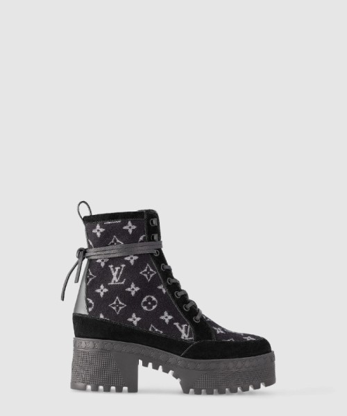 [LOUIS VUITTON-루이비통]플랫폼 데저트 부츠 1AC7M0