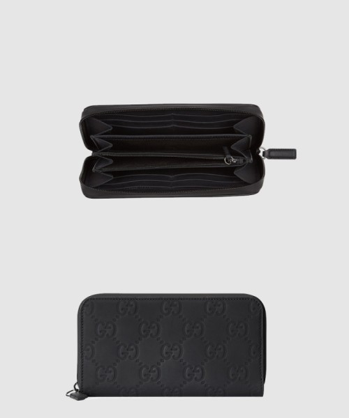 [GUCCI-구찌]GG 러버 이펙트 지퍼월렛 771421