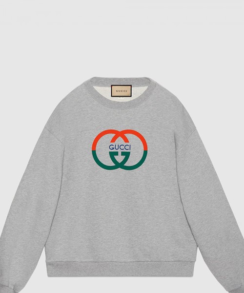 [GUCCI-구찌]코튼 저지 프린트 스웨트셔츠 774244