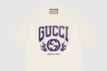 [GUCCI-구찌]니트 면 프린트 티셔츠 771758
