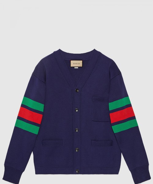 [GUCCI-구찌]코튼 니트 가디건 771219