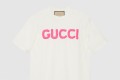 [GUCCI-구찌]니트 면 프린트 티셔츠 776596