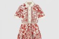 [GUCCI-구찌]플로럴 프린트 실크 드레스 772168