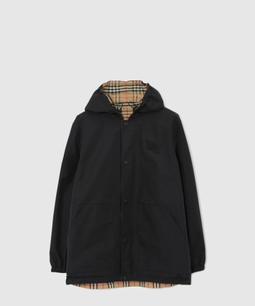 [BURBERRY-버버리]체크 나일론 리버서블 자켓 80746881