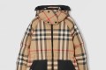 [BURBERRY-버버리]체크 후드 다운 재킷 80590941