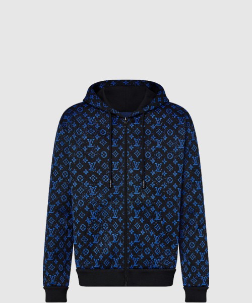 [LOUIS VUITTON-루이비통]모노그램 집 스루 후디 1AAT6C