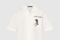 [LOUIS VUITTON-루이비통]오픈 칼라 쇼트 슬리브드 코튼 셔츠 1AFJDJ
