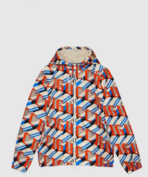 [GUCCI-구찌]픽셀 프린트 나일론 재킷 770270