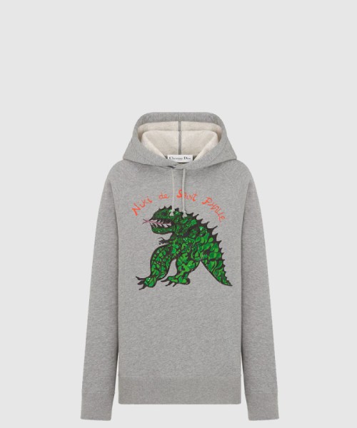 [DIOR-디올]자수 후드 스웨트셔츠 413S0